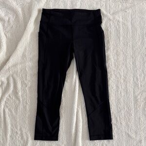 lululemon athletica Black Leggings Capri